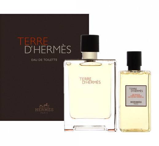 【Hermes愛馬仕】大地男性淡香水禮盒 淡香水100ml + 沐浴露80ml