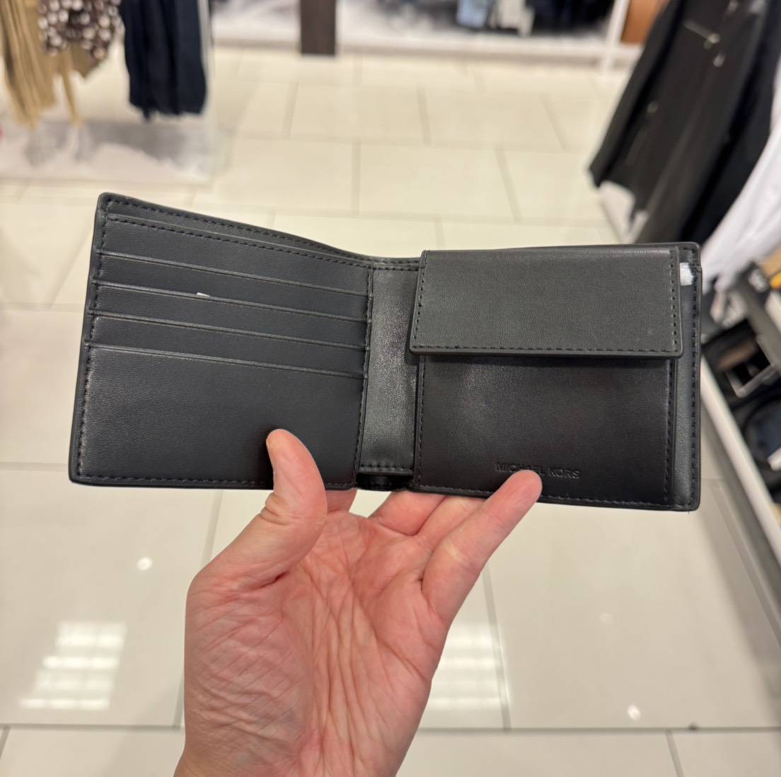 🇺🇸美國代購黑五連線—Michael Kors 男仕老花皮夾零錢袋款