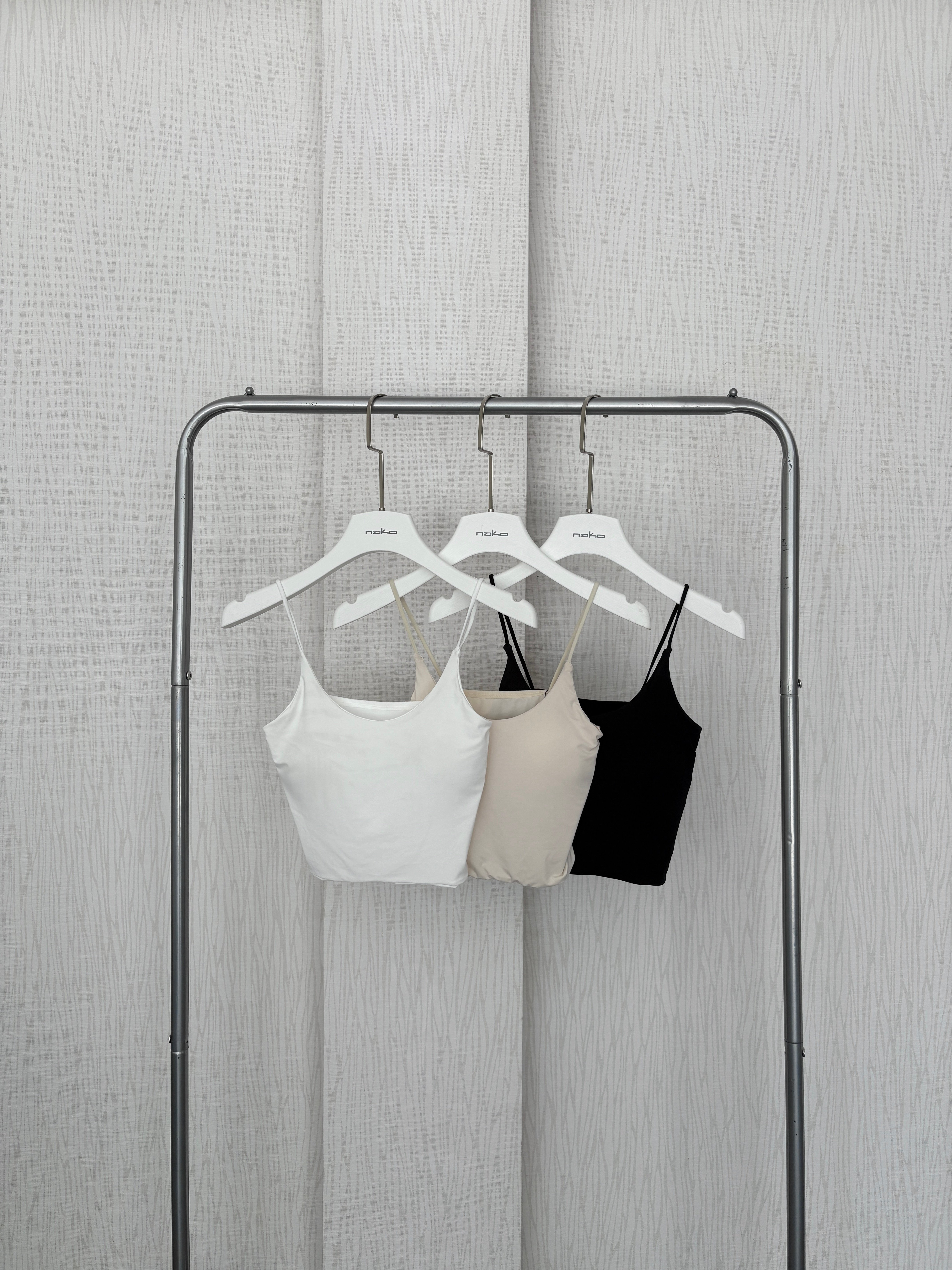 冰絲細肩罩杯背心