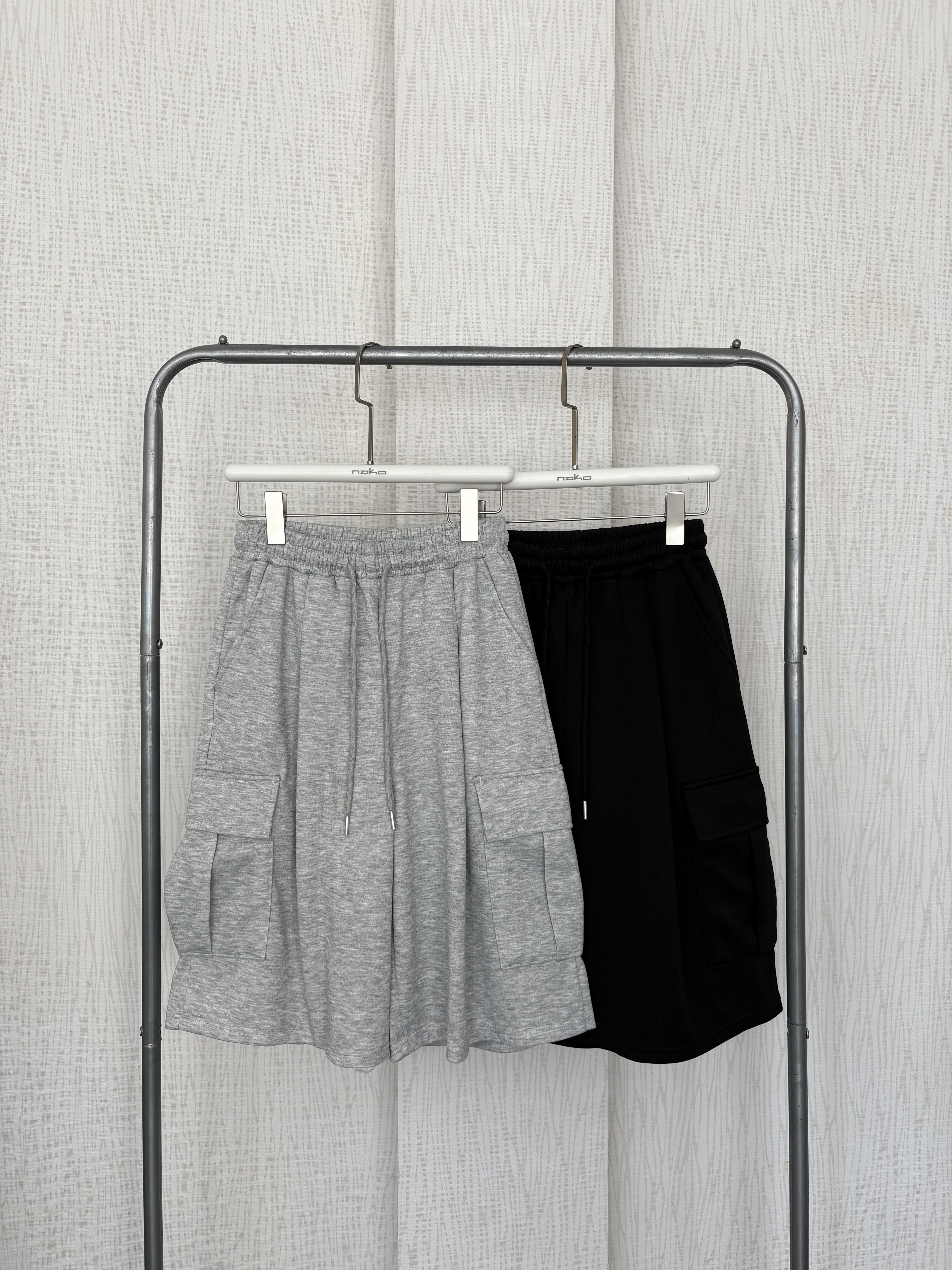 【限量現貨】正韓🇰🇷棉質工裝五分短褲