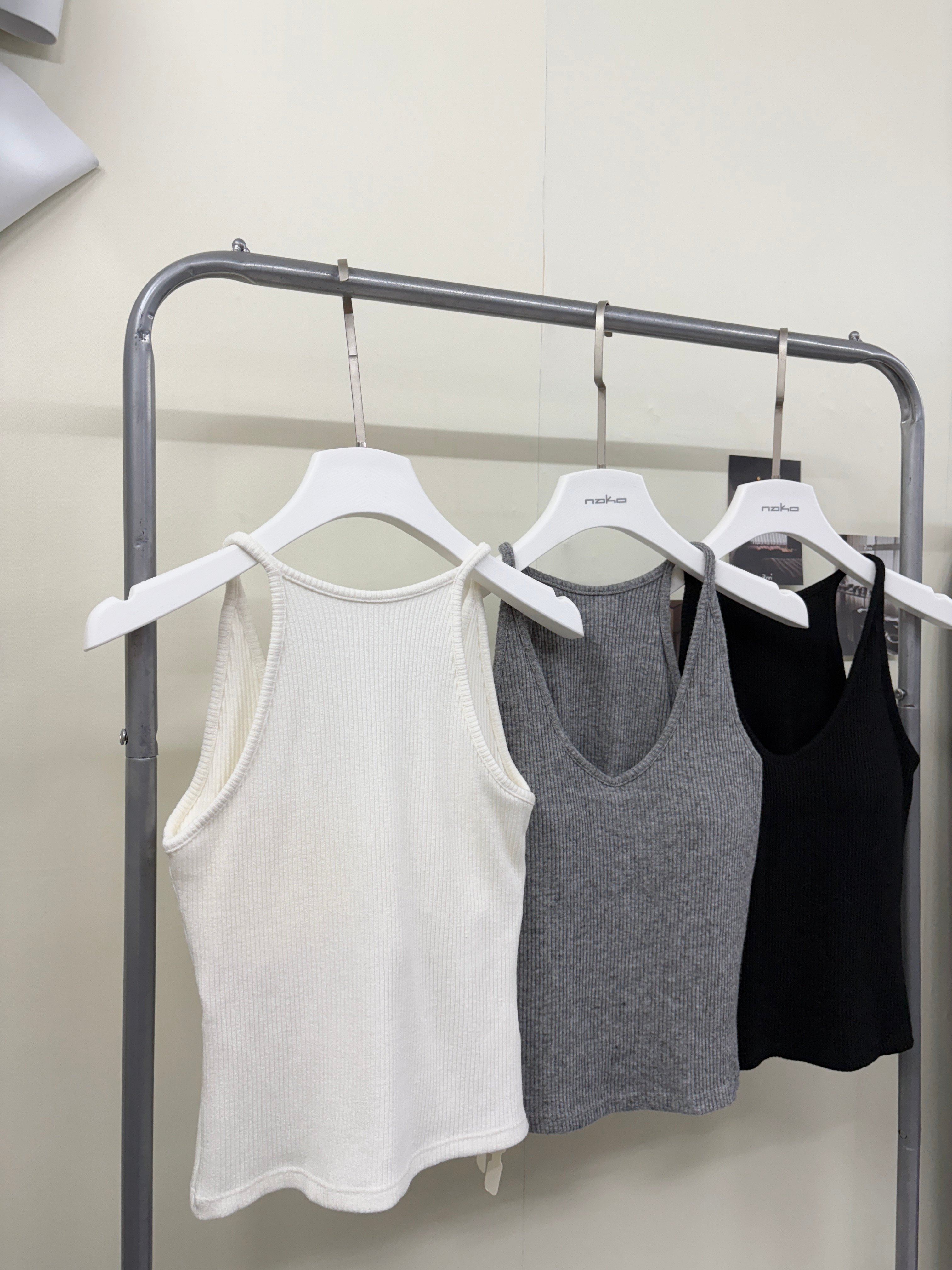 秋季微厚款🍂歐美美背罩杯背心