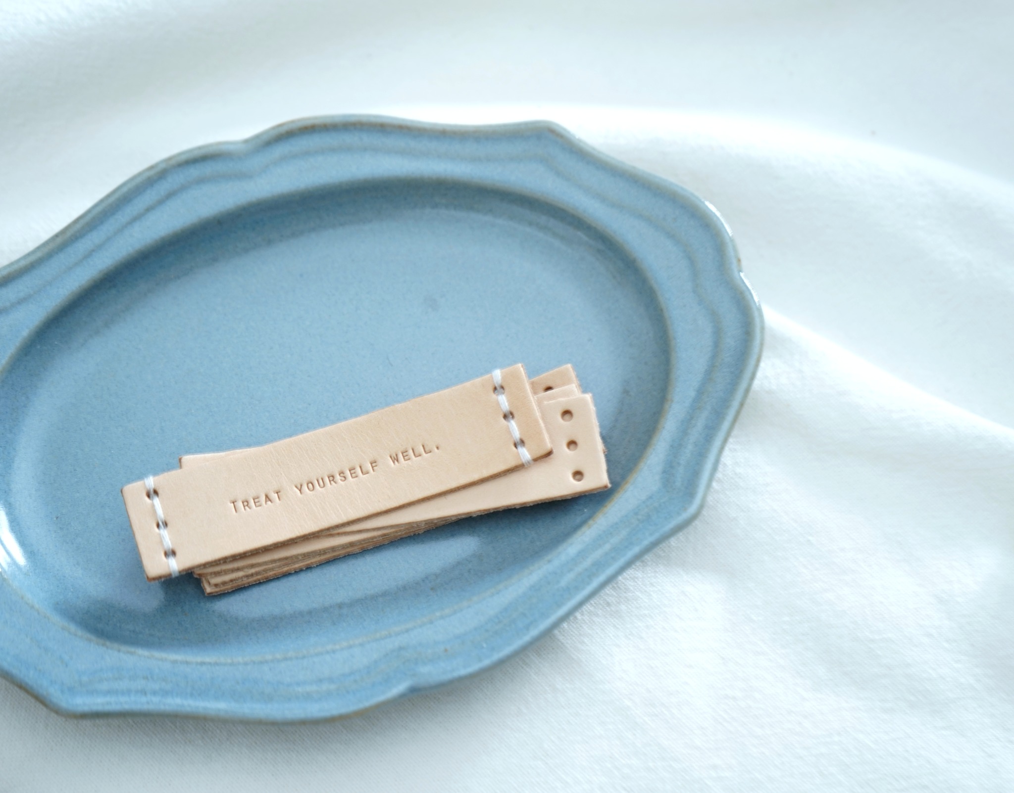 皮革五金組：長方形裝飾皮件組