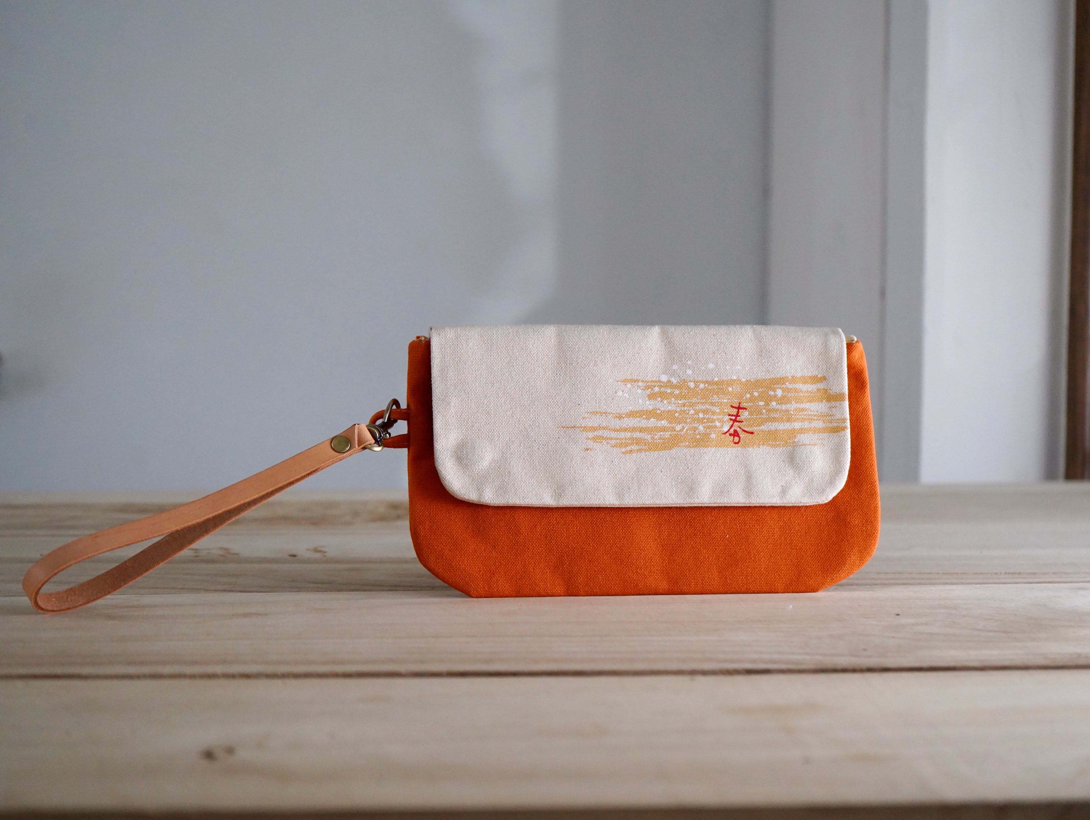 【福利品】1. 春日萬用袋 南瓜橘  6 折