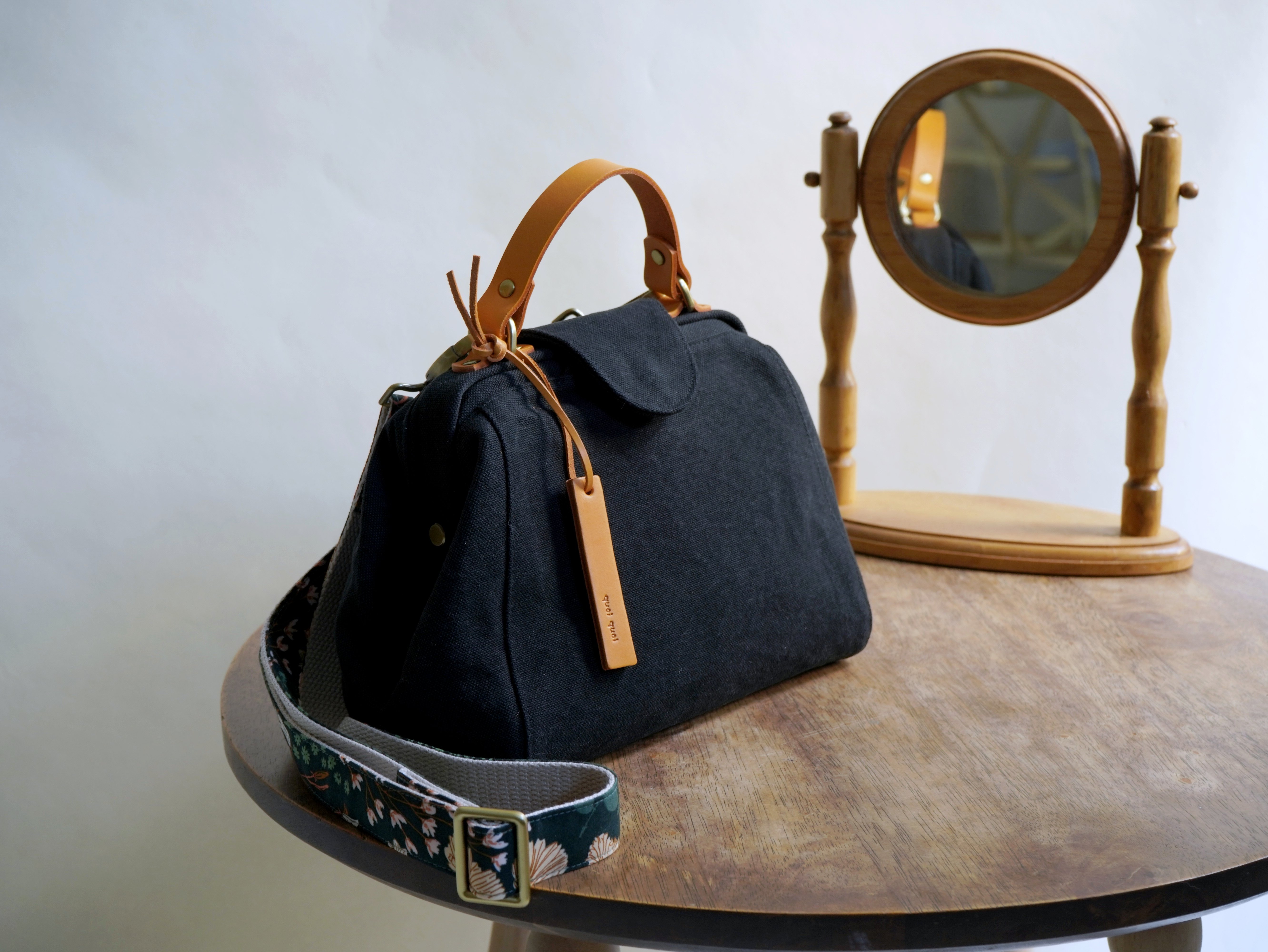 DIY材料包：洗舊帆布 醫生包