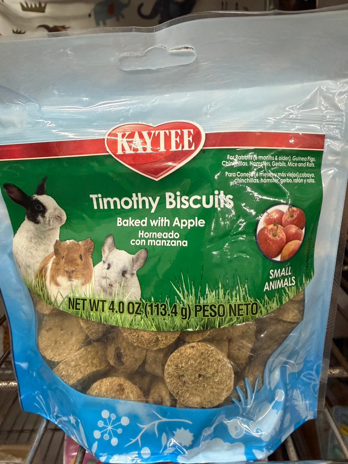 KAYTEE 提摩西點心嚼塊-蘋果口味 KAYTEE 提摩西點心嚼塊-蘋果口味