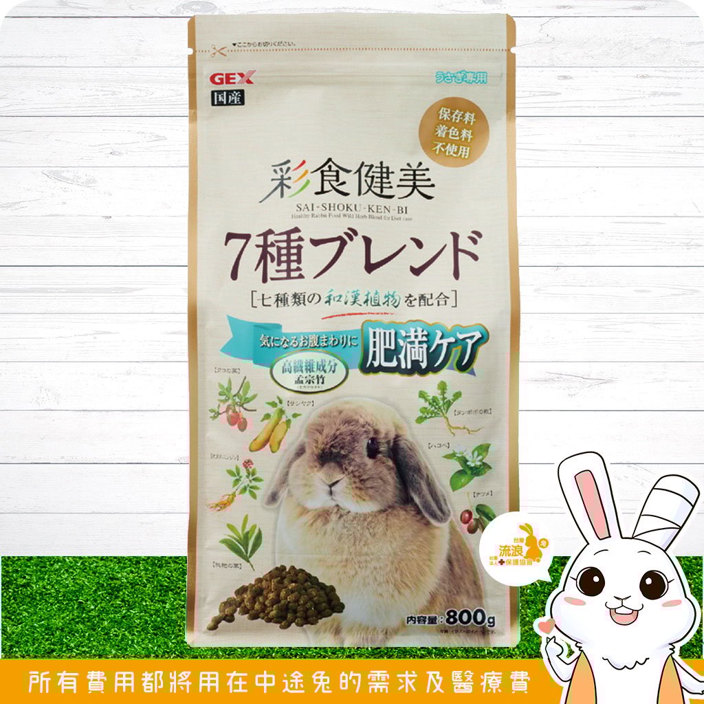 Gex彩食健美肥胖兔