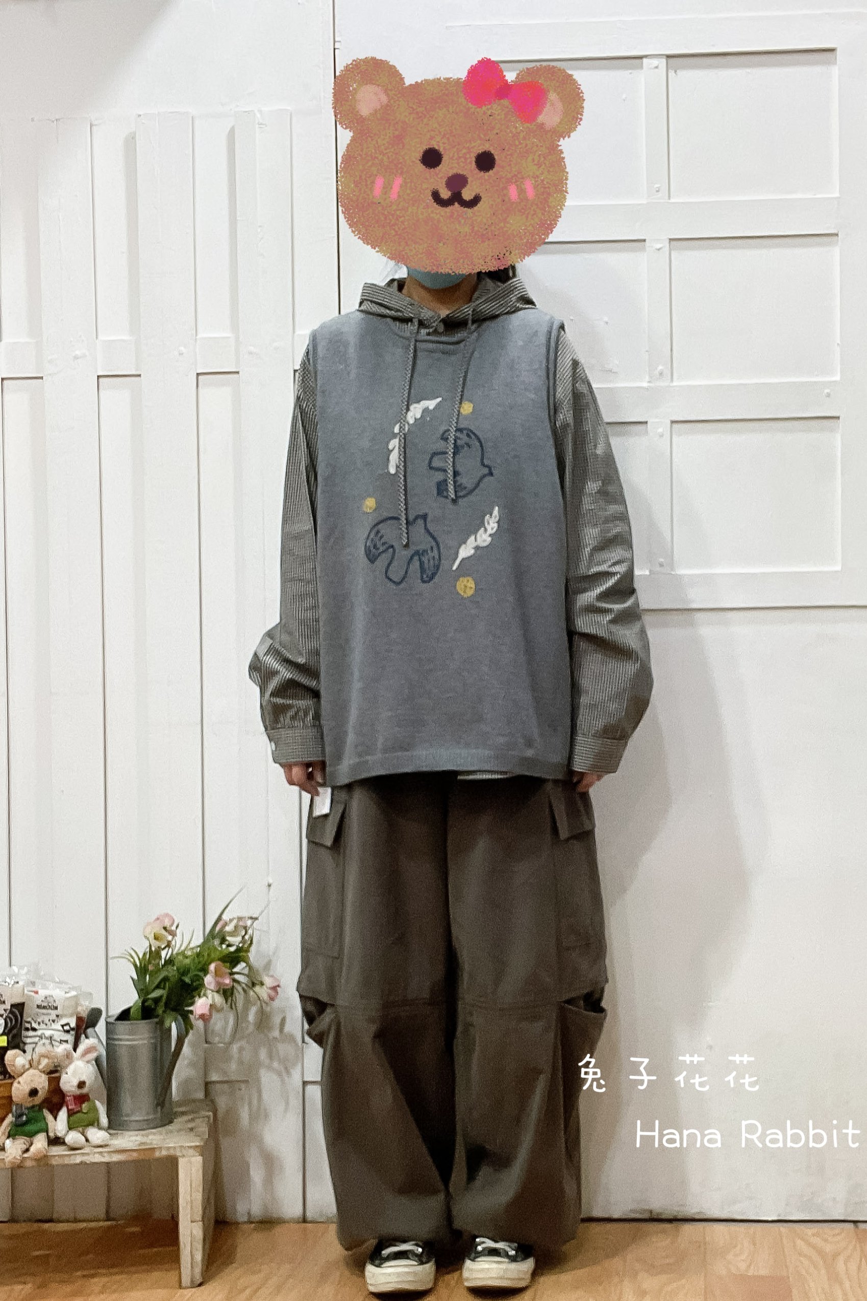 小海鷗針織背心 21010