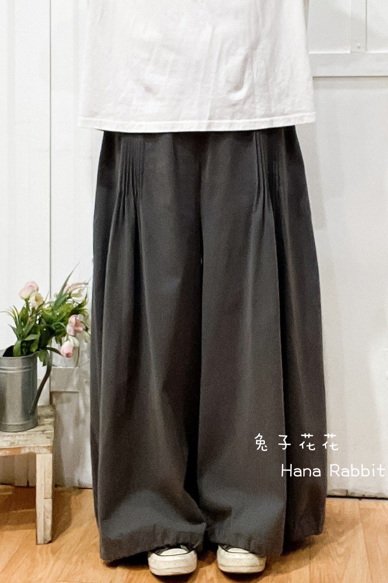 WE家休閒壓摺可縮腳燈籠褲 14960