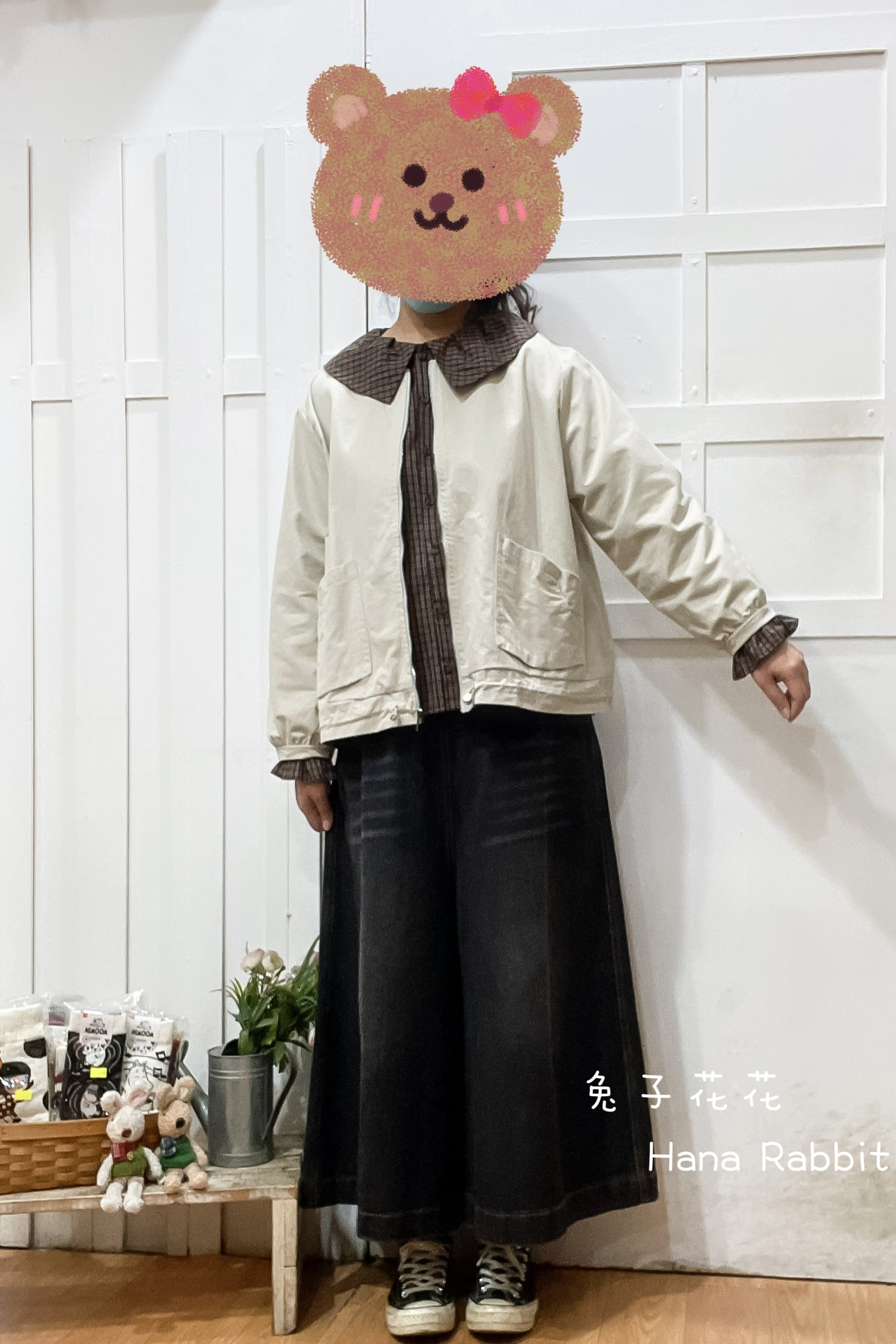 ED可縮腰簡約外套 30909