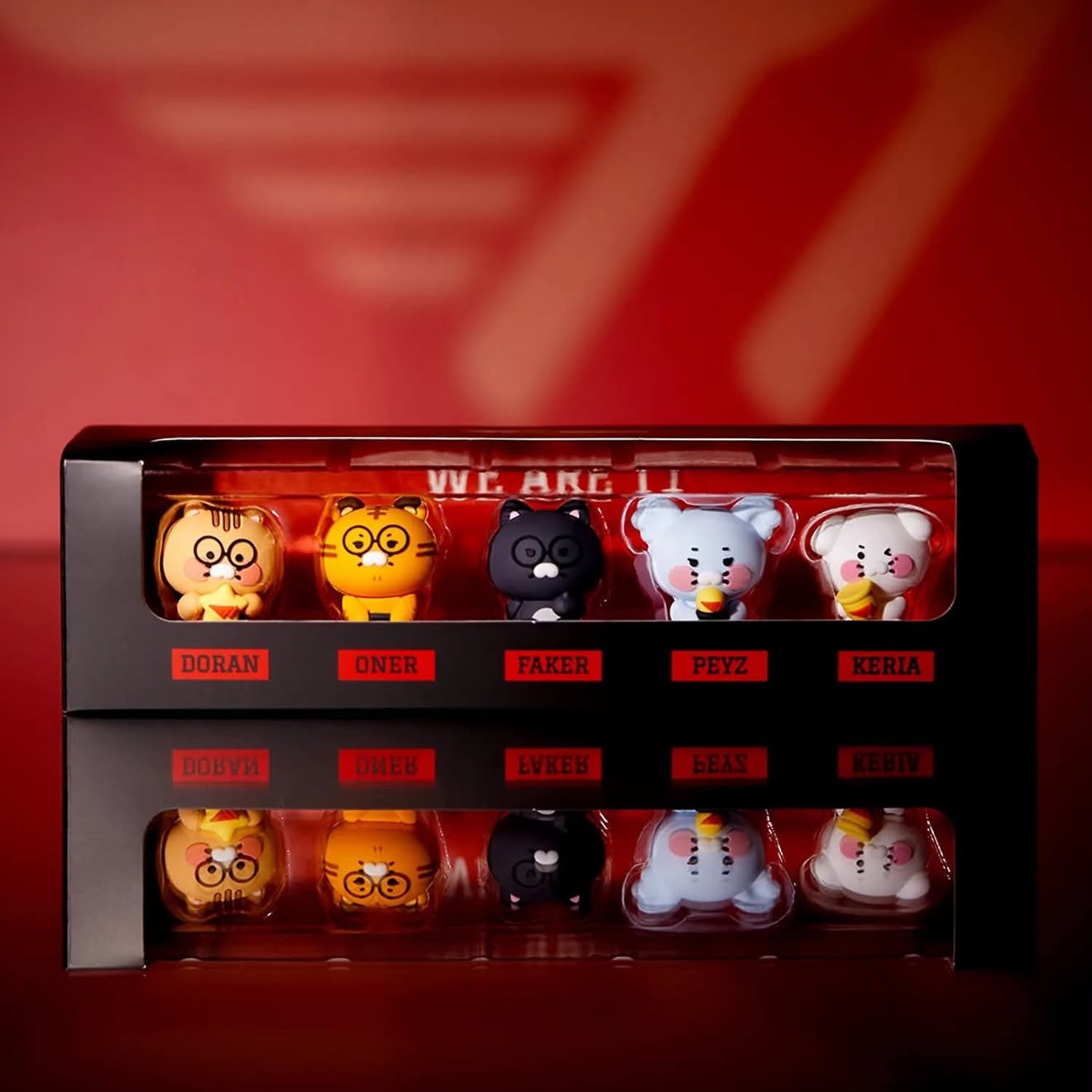 T1 X KAKAO FRIENDS 迷你公仔組