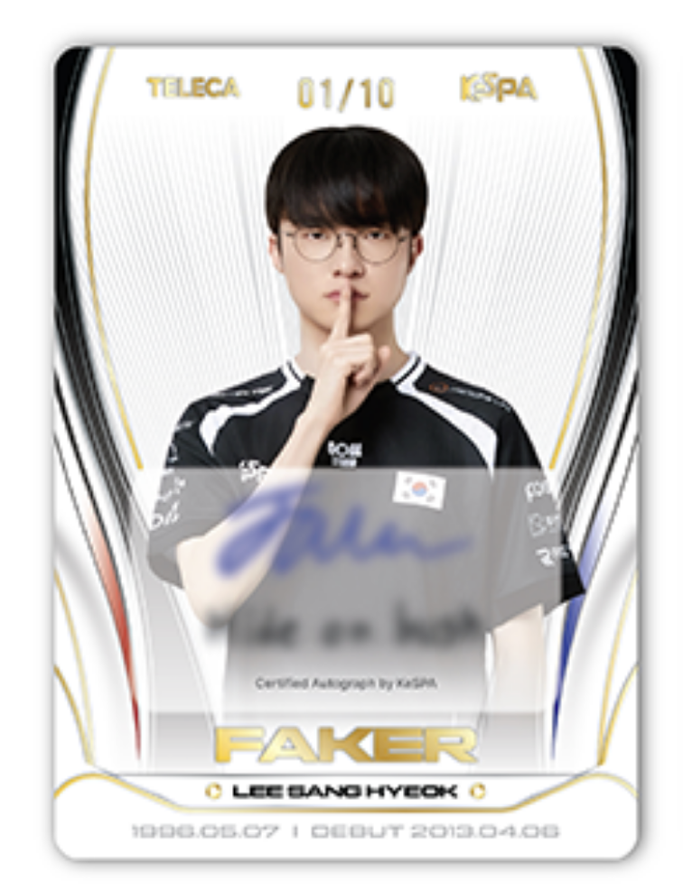 2026 Asian Games 亞運 LOL 英雄聯盟 Team Korea 集換式卡牌