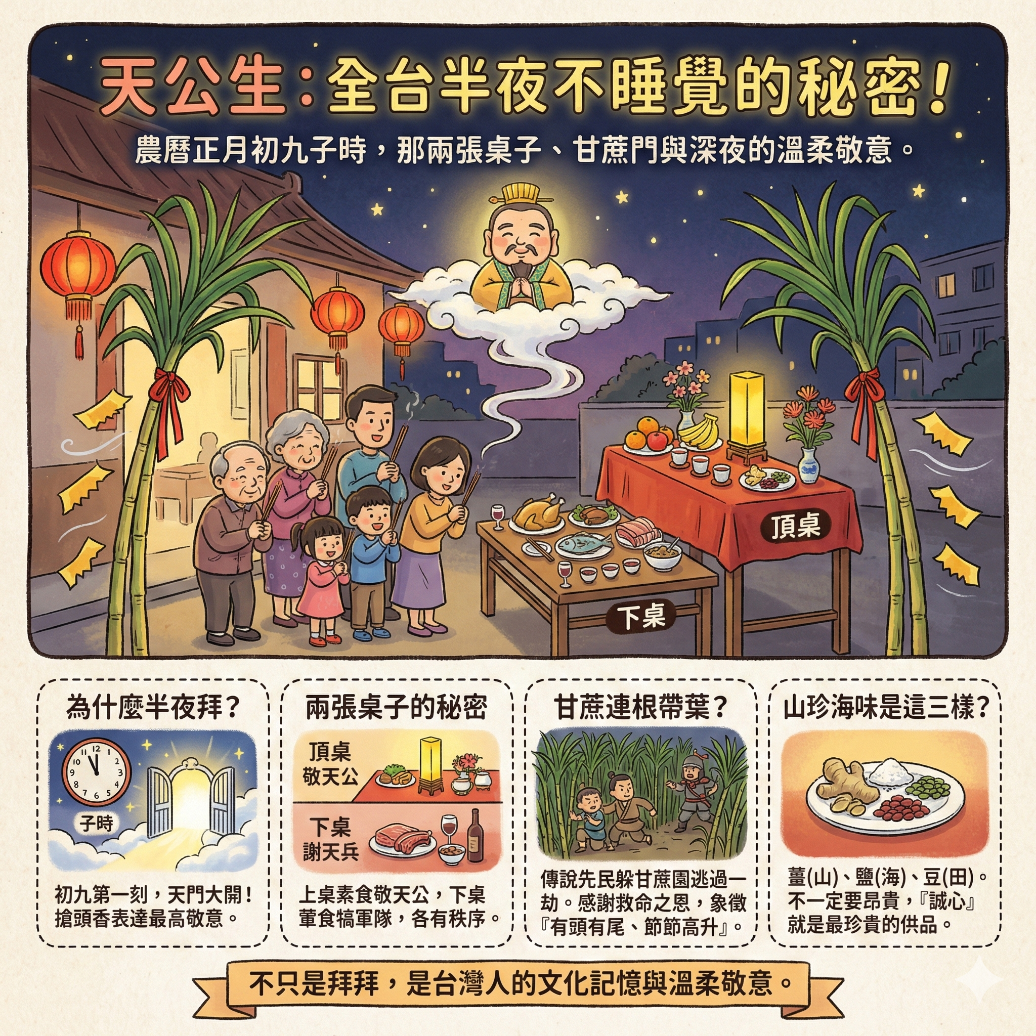 天公生：那個讓全台灣半夜不睡覺的日子，到底在忙什麼？