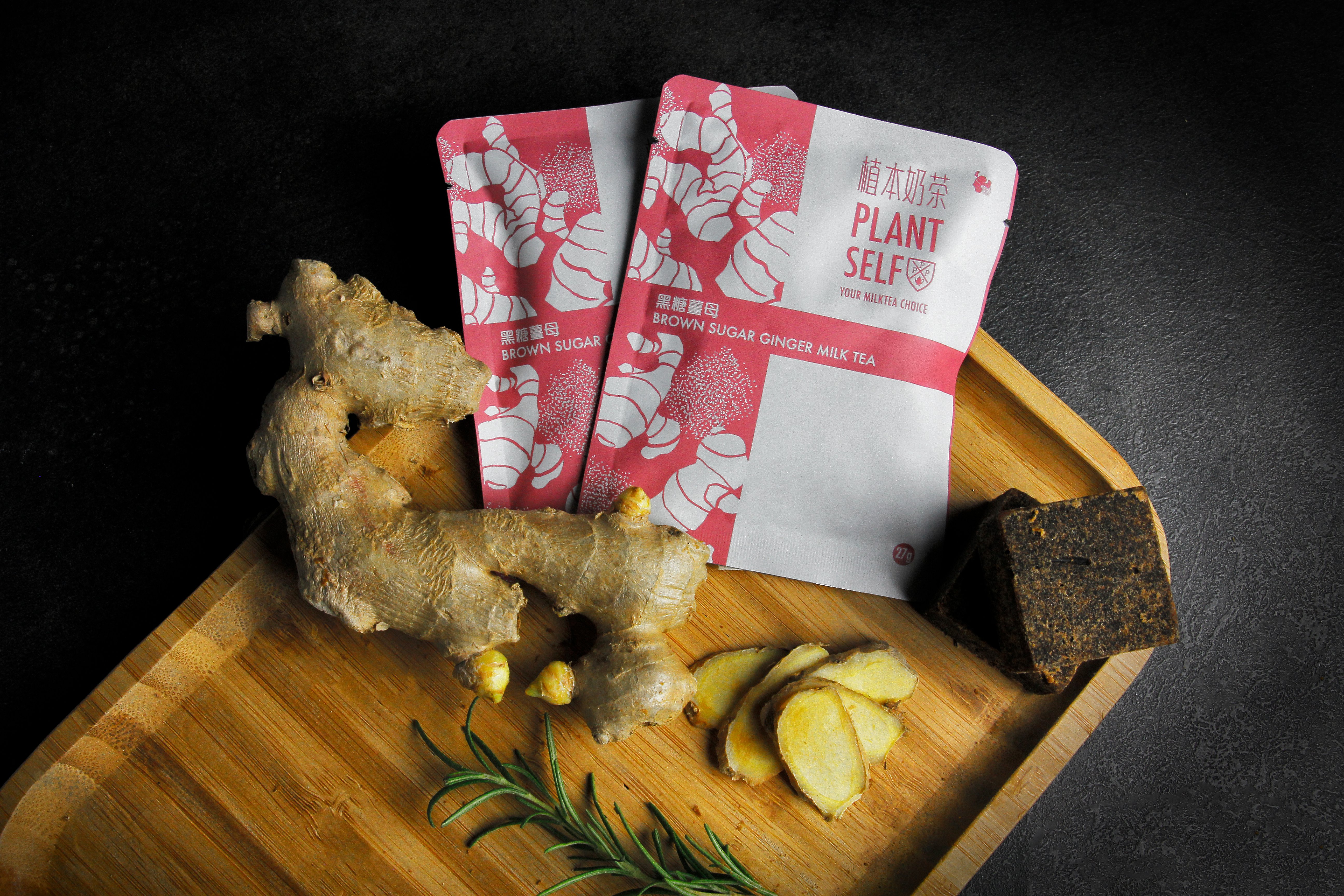 植本奶茶-黑糖薑母奶茶六包一盒(25g/包)