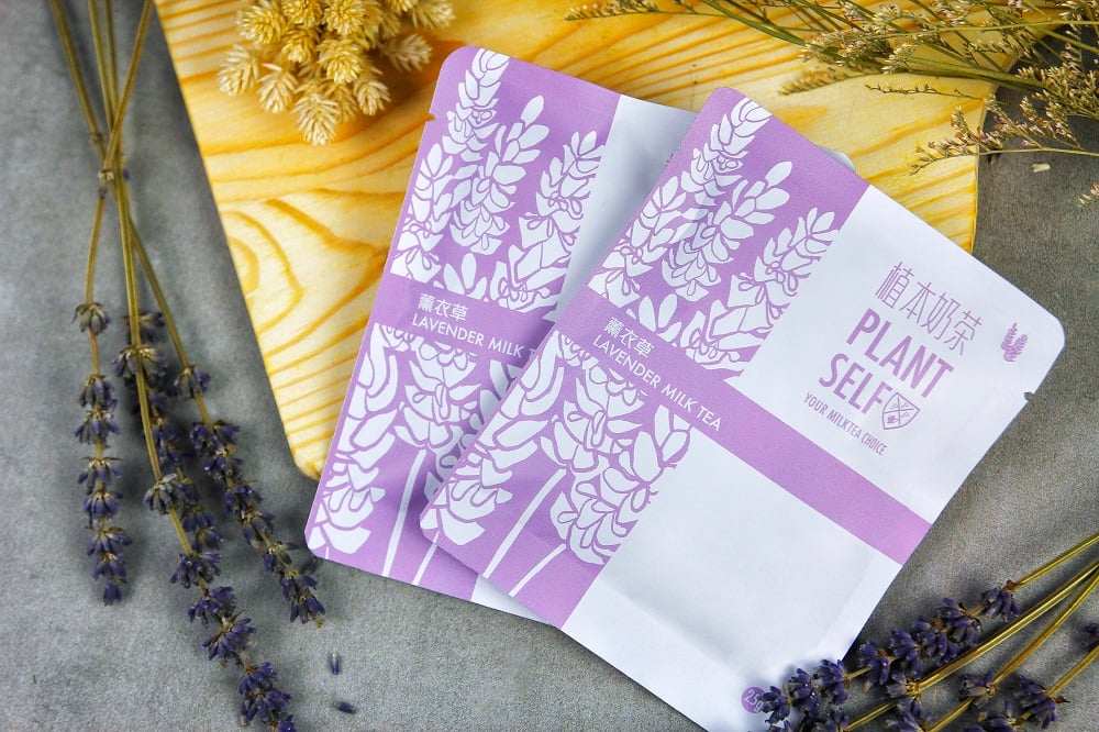 植本奶茶-薰衣草奶茶六包一盒(25g/包)