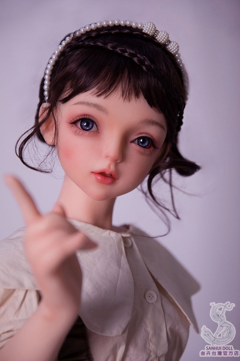 叁卉正品 105cm小胸+萌心頭 頭身連體款 鉑金矽膠娃娃 液態軟胸 全實體娃娃 擬真娃娃 真人娃娃 性愛娃娃