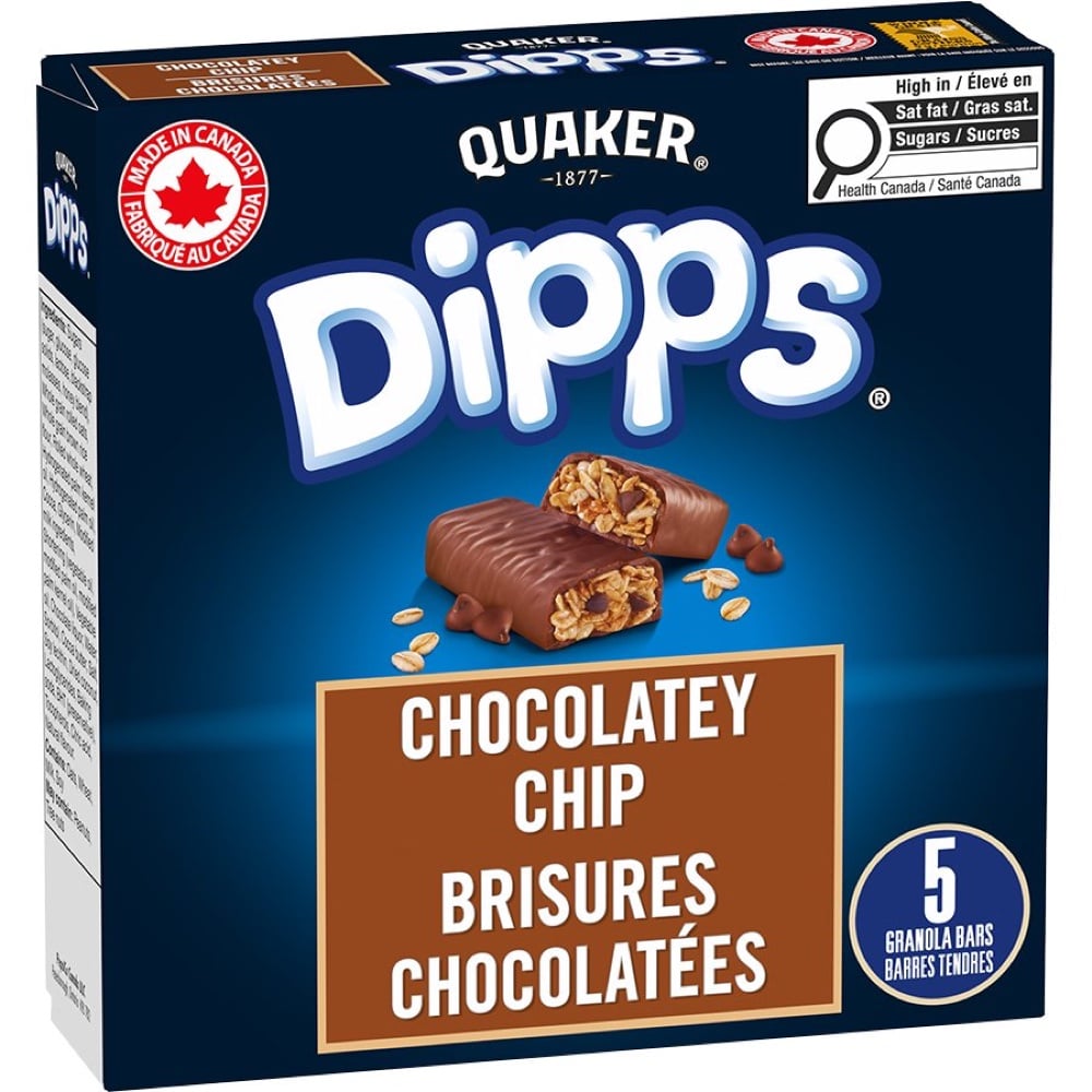 加拿大代購｜Quaker 桂格燕麥棒 新口味 Dipps Chewy 低糖 8款｜Maple Treats