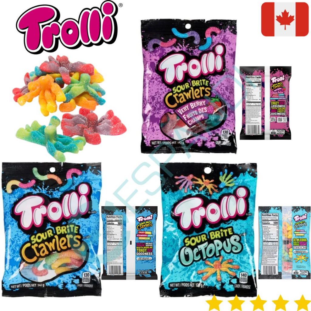 Trolli 酸軟糖系列｜Gummies