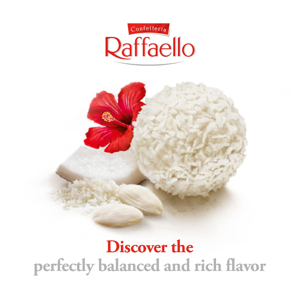 加拿大代購｜Ferrero Raffaello 雪莎椰子巧克力 8顆 80g｜Maple Treats