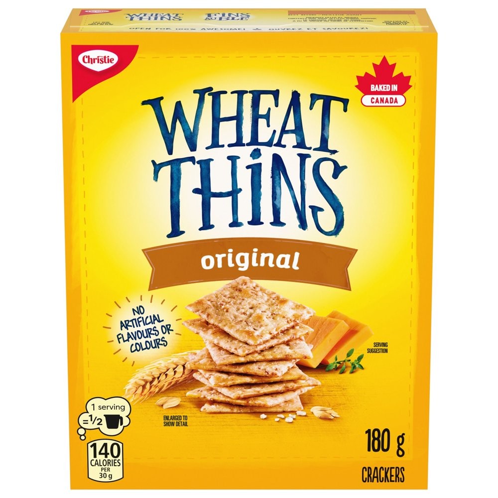 加拿大代購｜Christie Wheat Thins 全麥薄脆餅乾 5款｜Maple Treats