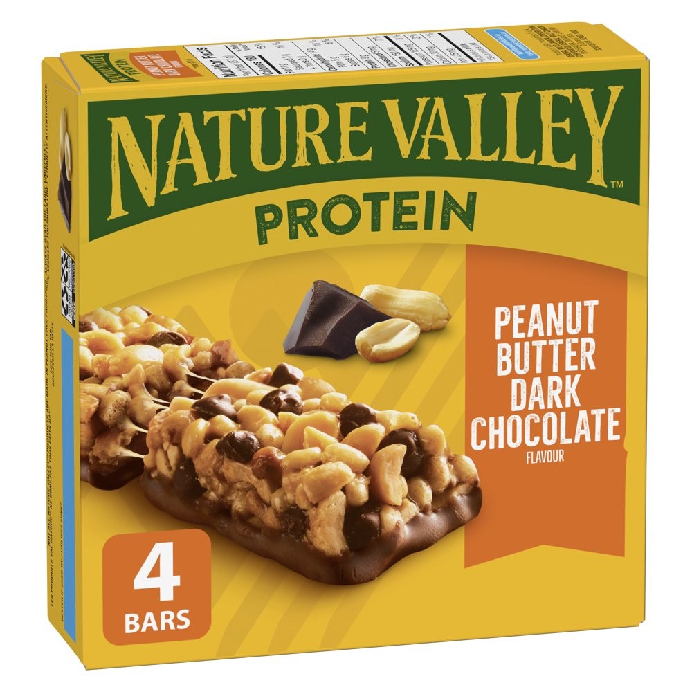 加拿大代購｜Nature Valley 天然谷 Protein 高蛋白堅果棒 4入 2款｜Maple Treats