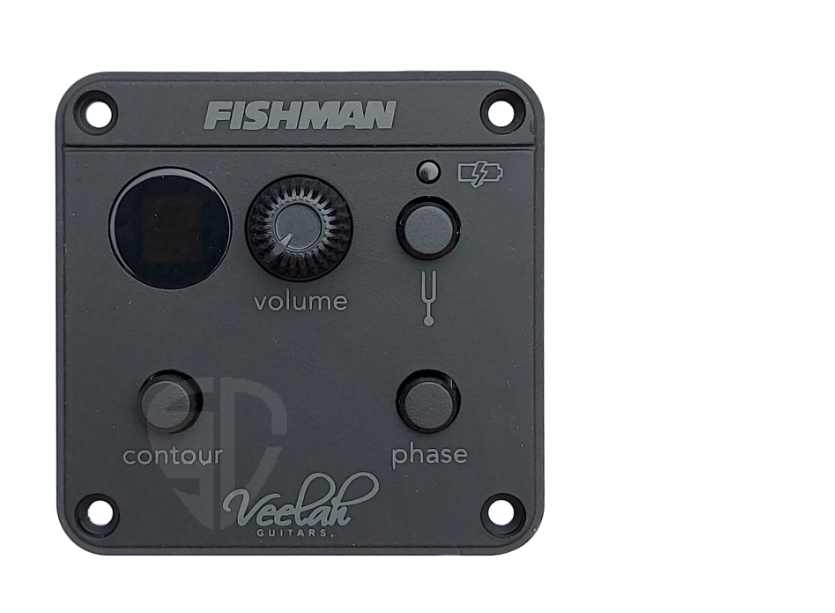 美國品牌 Fishman 拾音器 ISYS201 附調音器功能（DIY自行安裝）木吉他升級電木吉他/電民謠首選