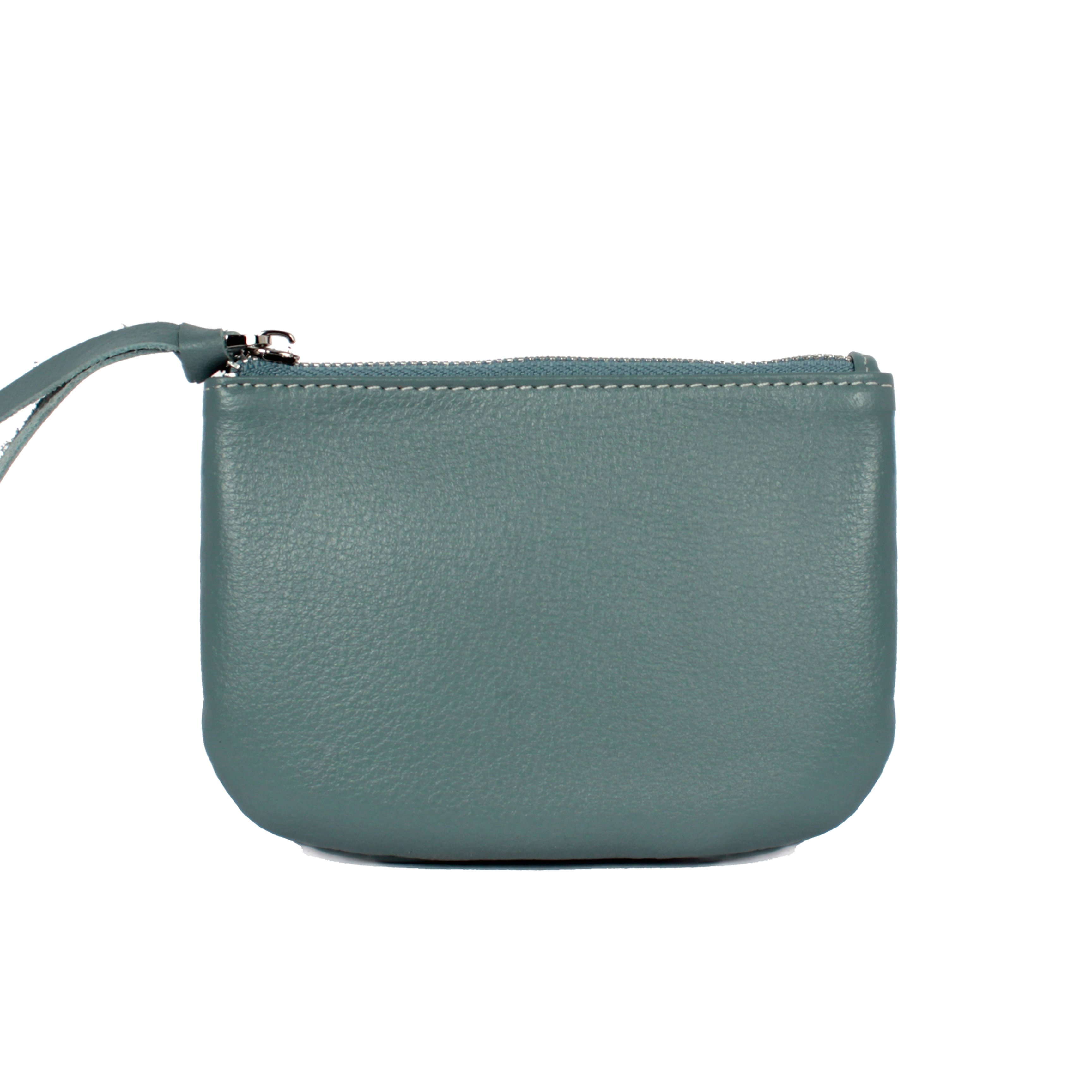 微笑真皮鑰匙零錢包（多色）