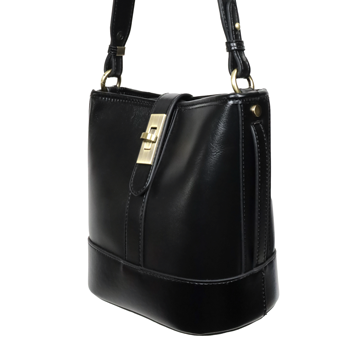 Muse真皮銅釦兩用桶包