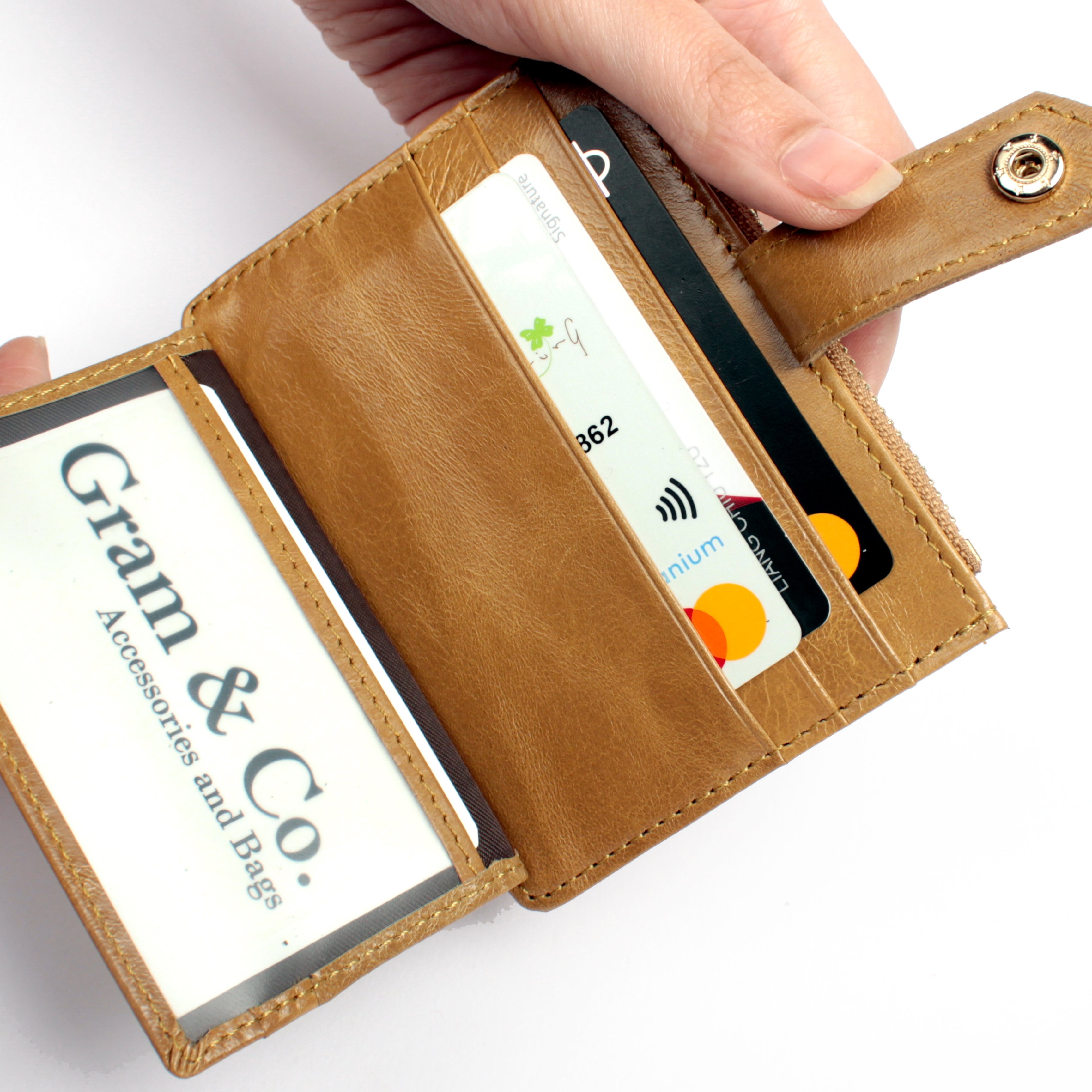 真皮小包名媛卡夾(多色)