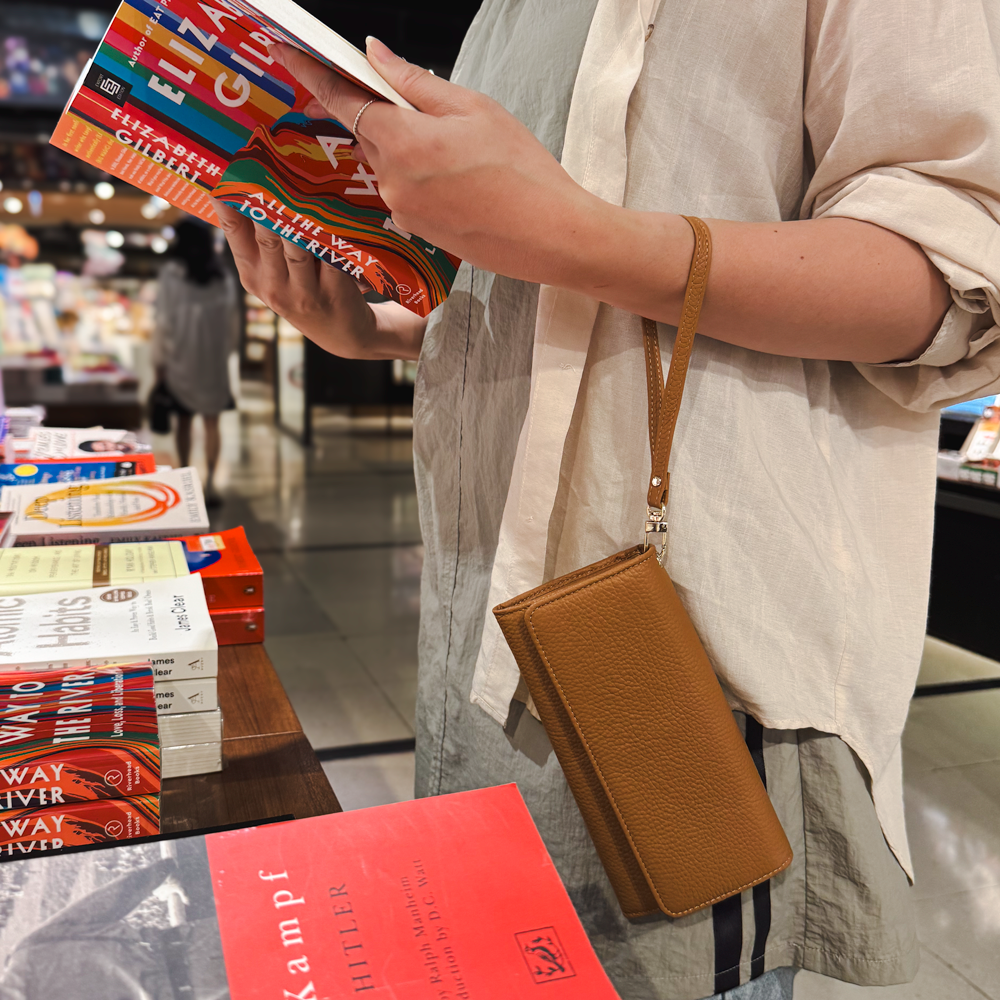 全面收納真皮長夾