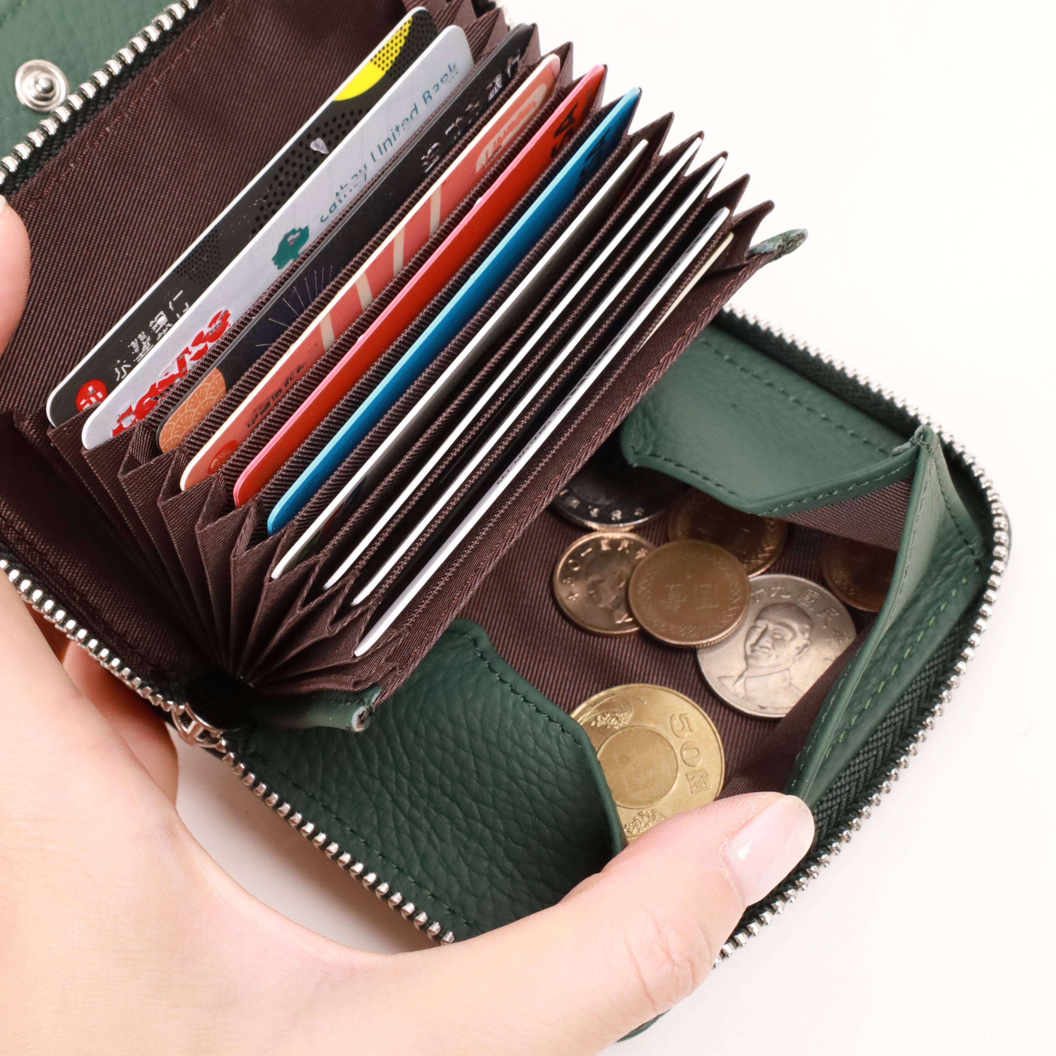 【知熙經典款】領域展開真皮短夾-新色登場