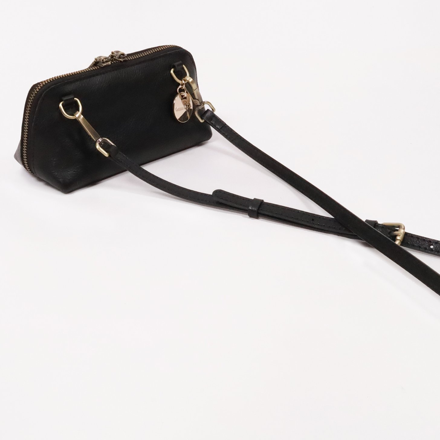 鉛筆盒真皮迷你包