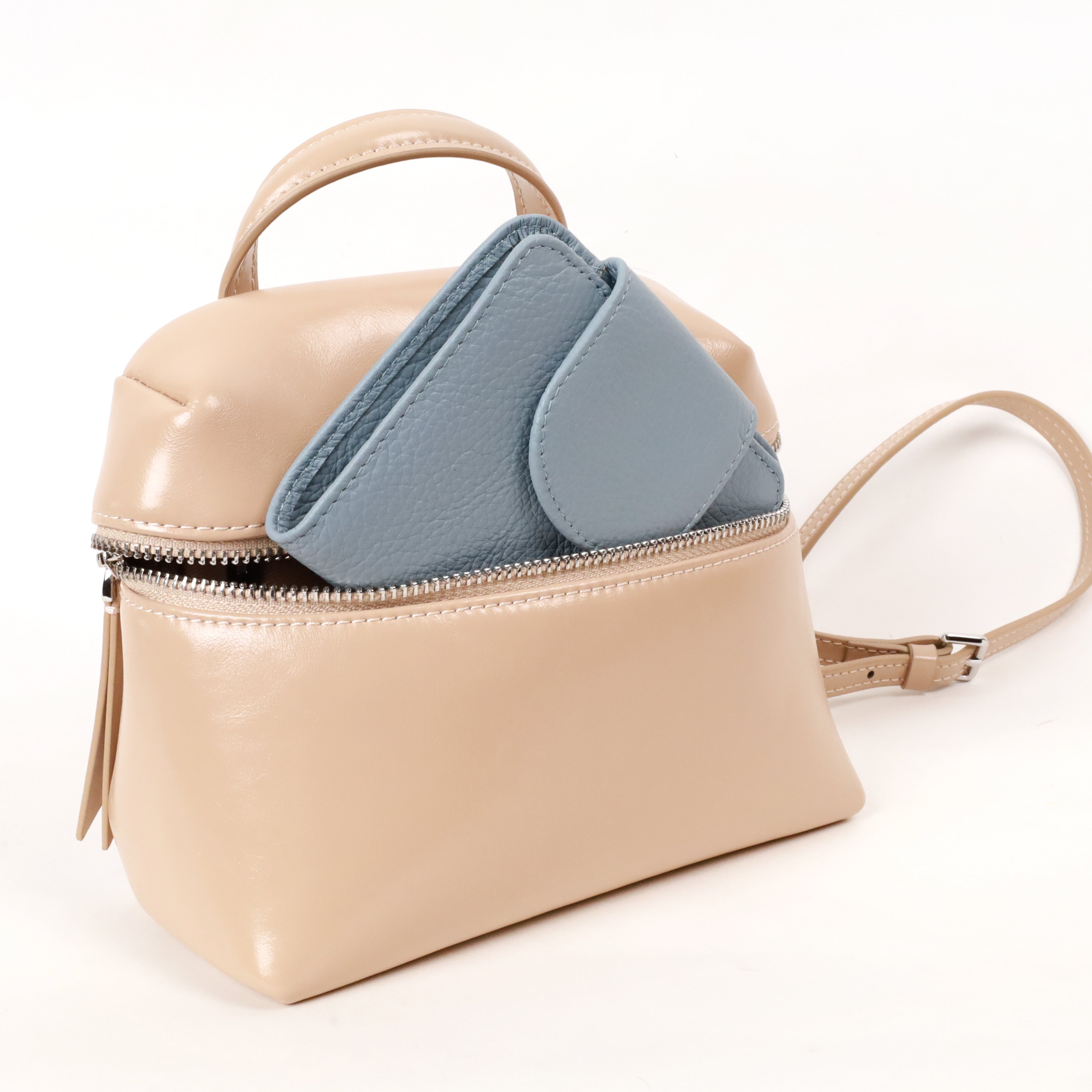 city微冒險真皮肩包