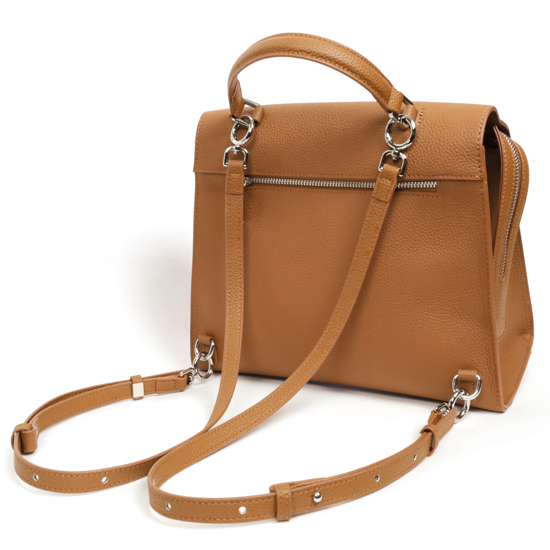 馬索多用真皮梯形包