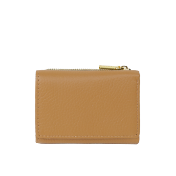 真皮口袋行星三摺短夾-多色