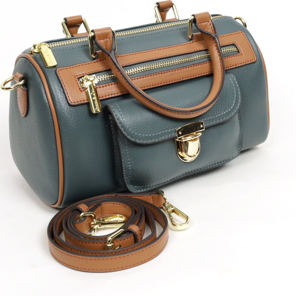 Voyager 摩登旅人真皮波士頓包