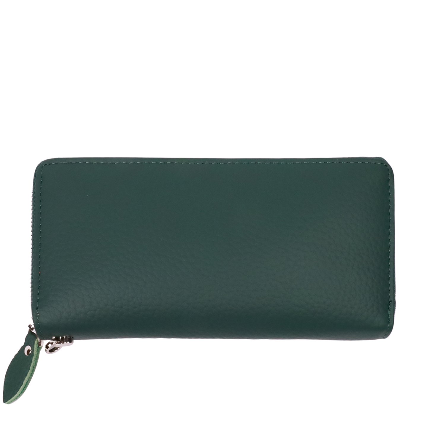 質感頭層牛皮拉鍊長夾(多色)