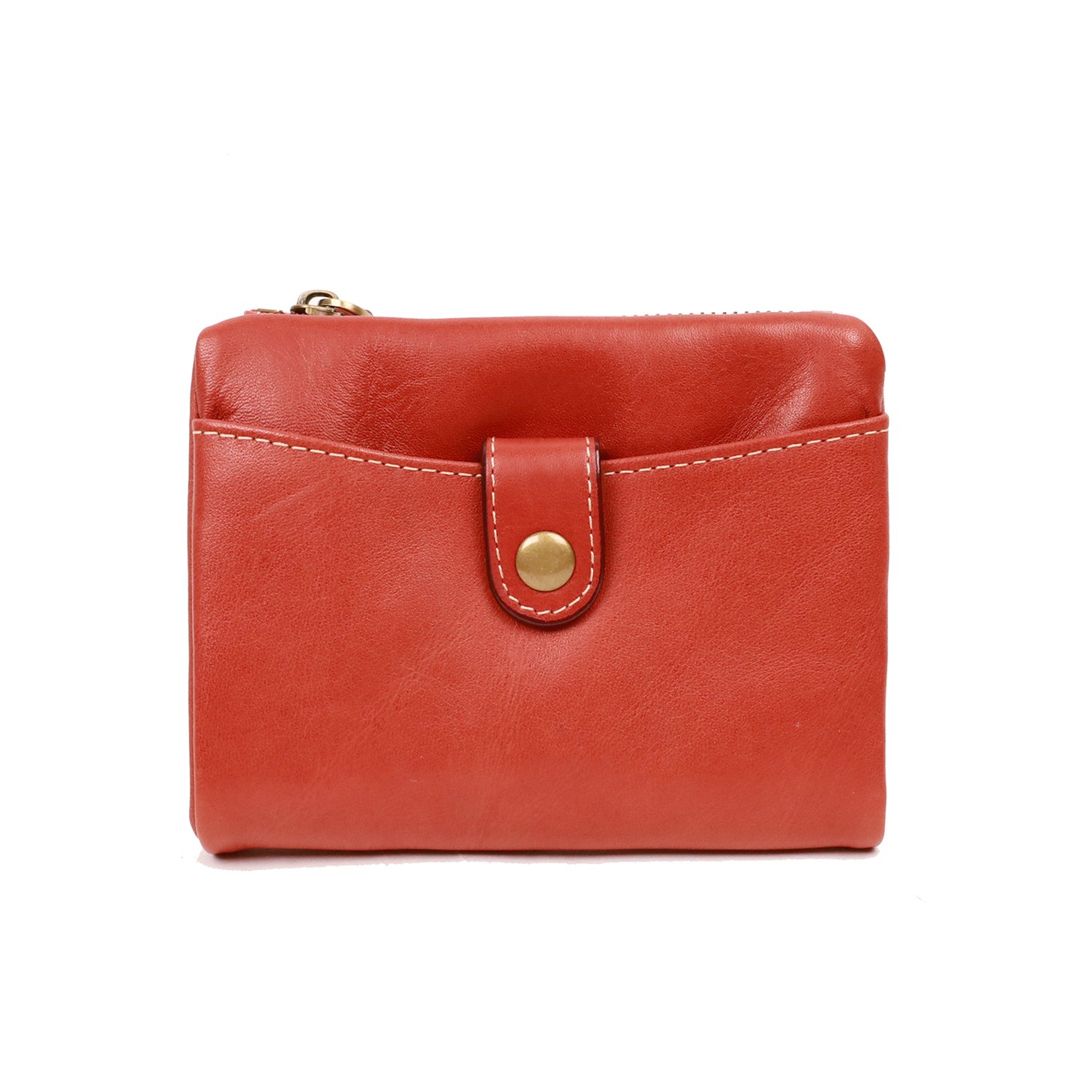 City Writer植鞣革短夾-深邃