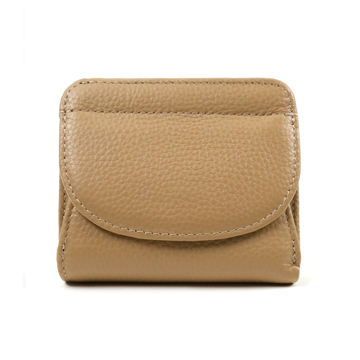 日常小摺上掀真皮短夾