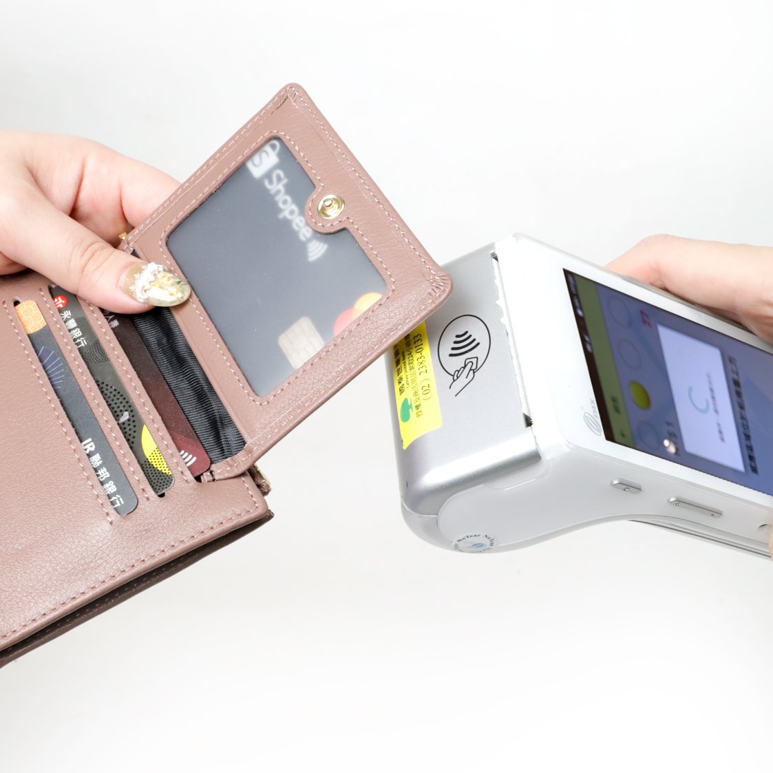 【知熙合作款】鈔感應三摺真皮短夾(6色)