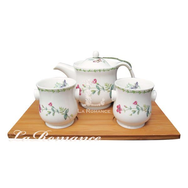 【芮洛蔓 La Romance】帝凡內系列悅情雙人茶具組