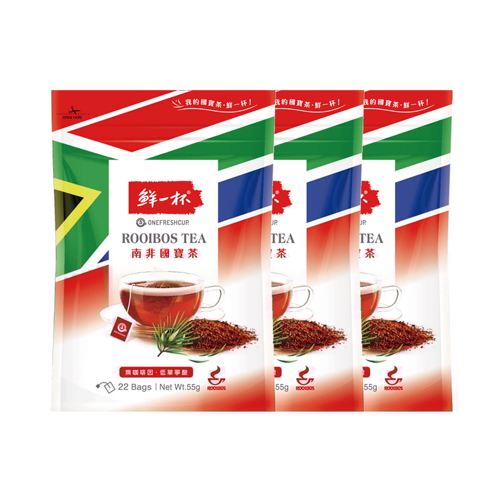【鮮一杯】南非國寶茶新鮮袋 3袋 (22入/袋) ♡零咖啡因♡