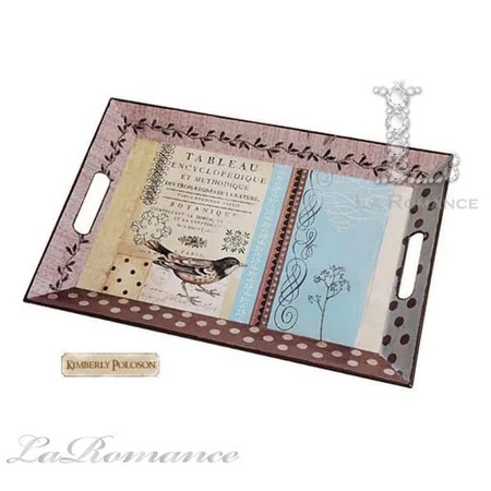 ★寶藏清倉★【Creative Home】Cottage Chic 法式田園系列小鳥托盤