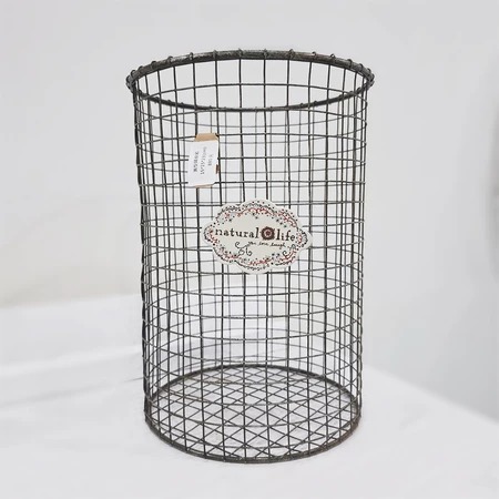 ★寶藏清倉★【Natural Life】圓形鐵線籃