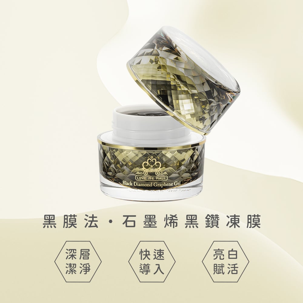 【愛咪模兒】石墨烯黑鑽凍膜