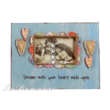 ★寶藏清倉★【Creative Home】Heart & Home 心戀家居系列童趣木製相框 - 藍