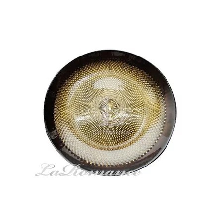 ★寶藏清倉★【Fairy】繽紛玻璃造型裝飾圓盤