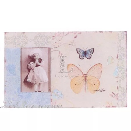 ★寶藏清倉★【Creative Home】 Cottage Chic 法式田園系列蝴蝶杉木相框