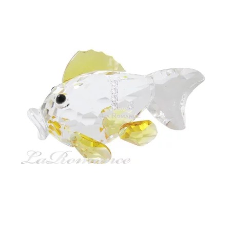 ★寶藏清倉★璀璨水晶 ♡小金魚擺飾♡