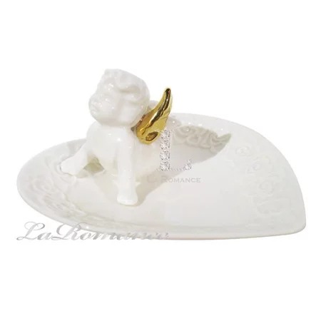 ★寶藏清倉★【COCORO 兒童家飾】愛心天使小置物盤