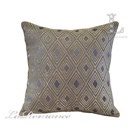 ★寶藏清倉★【現代時尚系列】多層次立體菱格紋抱枕套